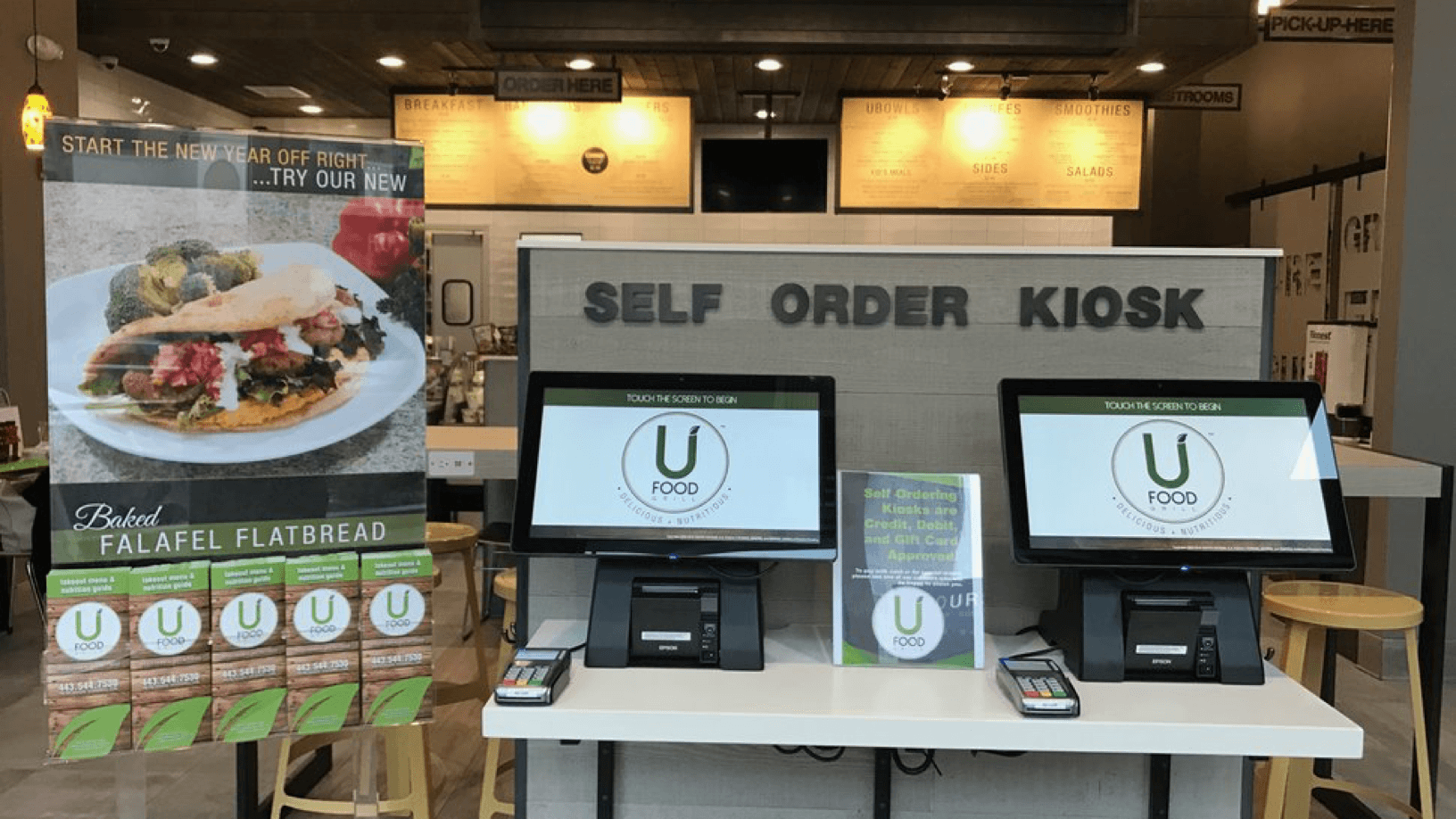 UFood Facial Recognition Kiosk