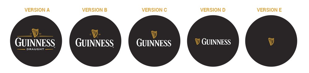 Illustration of a logo as a system of modular components