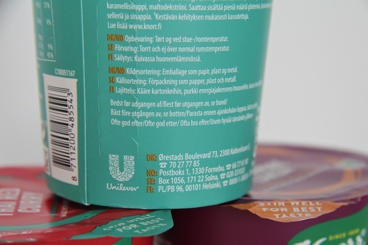 Unilever's new expiration labeling