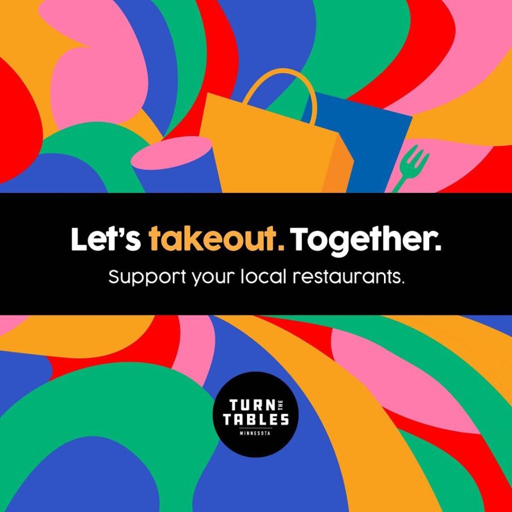 Let's takeout. Together. Support your local restaurants.