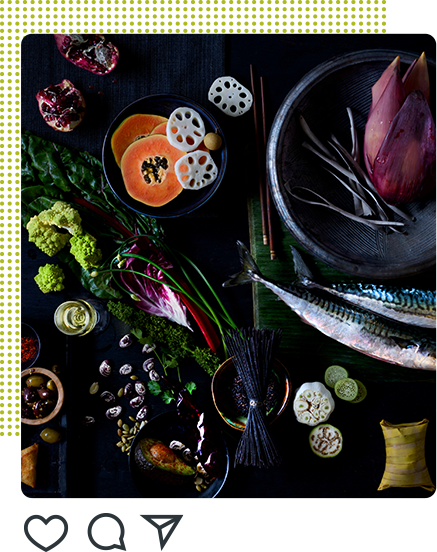 Example of JT Mega award-winning food photography for use on social media