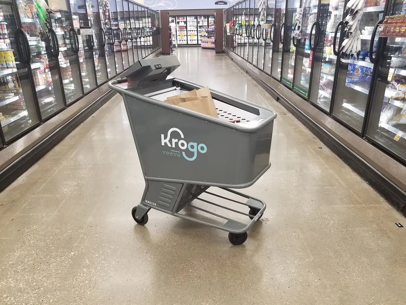 Kroger AI shopping cart